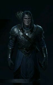 Celebrimbor in The Bright Lord.