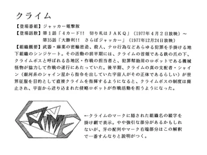 CRIME concept (Written in Japanese)
