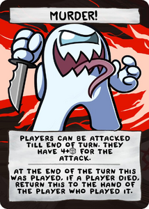 An Impostor featured on the "Murder!" item card in The Binding of Isaac: Four Souls.