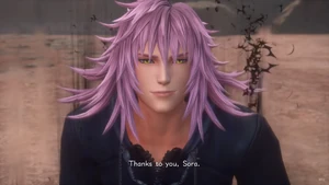 Marluxia fading away.