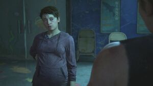 Mel confronts Abby, telling the latter she's not a good person.