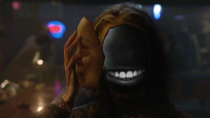 The Entity residing within Sarah Palmer is highly speculated to be Judy.