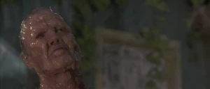 Serone's body regurgitated by the anaconda.