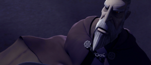 As Anakin looked down at the seemingly defeated Dooku, the Count stated that after his droids killed Rotta, Ahsoka would be delivered to Jabba for "punishment for the Huttlet's murder".