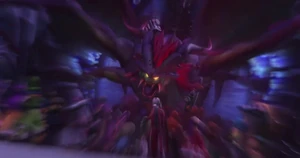 The heroes engage Fractos Unfettered.