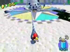 Gooper Blooper being attacked.