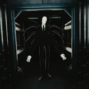 Slenderman in Oblitus Casa.