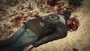 Johnny's Death after he was stomped on by Trevor