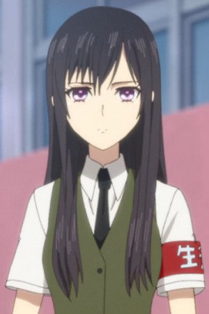 HD wallpaper female anime character with one eye misaki mei girl  brunette  Wallpaper Flare