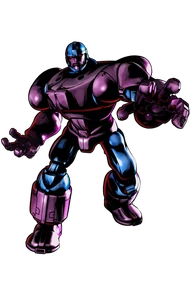 A Sentinel as it appears in Ultimate Marvel vs. Capcom 3.