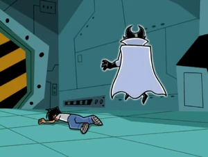 ..and throws him down onto the floor