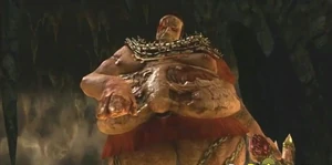 Alighiero's demonic form in Hell.