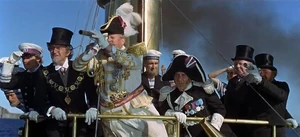 The Baron aboard his yacht.