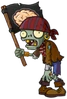 Flag Pirate Zombie
