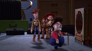 “(Woody:You’re outta your box) I tried reasoning with you Woody but you force me to take extreme measures”