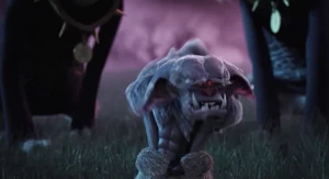 Bela’s defeat as gets constantly licked by Wayne and Wanda’s children.