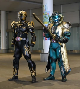 Kamiyu and Muller in their transformed states.