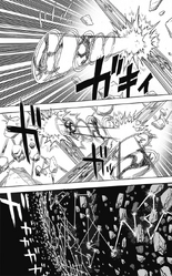 Garou is pummeled by a serious Saitama