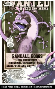 Randall in Monsters Inc Laugh Factory.