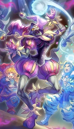 Goremand stealing Kevin's soul.