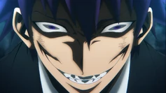 Taeshik's sadistic grin.