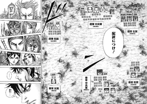 Ri Boku and the Zhao Army in the overview of the Battle at Shukai Plains.