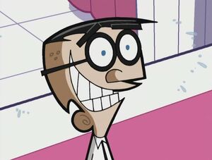 Crocker's evil grin.