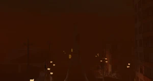 Enzukai-Ryū roaring into the sky.