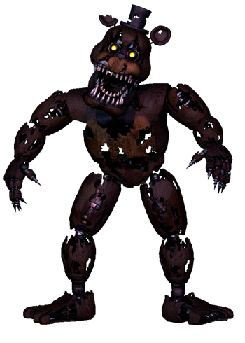 Nightmare Freddy  Fnaf jumpscares, Nightmare, Freddy