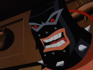 Bane's evil laugh.