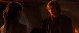Darth Vader angered states he doesn't want to hear anymore about Obi-Wan.