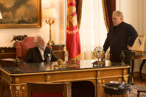 Catching Fire Snow and Plutarch