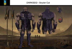 Darkseid's "Snyder Cut" style