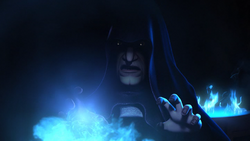 Emperor Palpatine sorcery