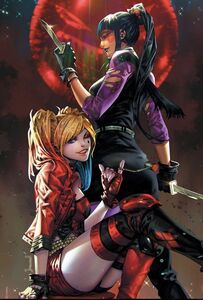 Harley Quinn Vol 3 75 Quinn Punchline 2.5 Textless Variant