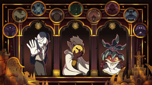 Lilith, the Golden Guard and Kikimora in another Season 2 intro.