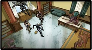 The Atlas Assassin eliminated by Alias, Bulldozer and The Reaper Ashura Army while saving and defending The First President.