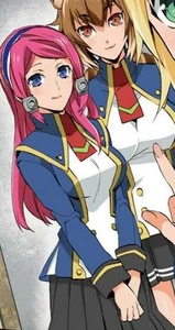 Tsubaki in Blazblue: Remix Heart