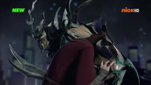 Super Shredder kills Splinter.