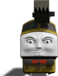 His head-on in CGI