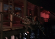Epps falling off the pier