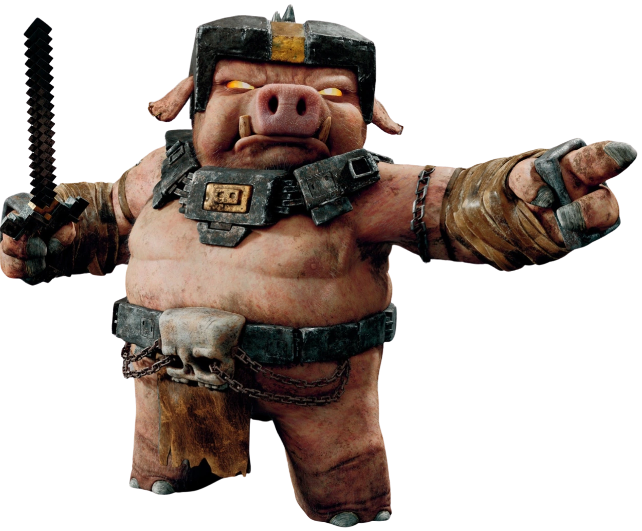 General Chungus (A Minecraft Movie) [RVC v2] [RMVPE] [124 Epochs]