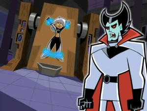 (Maddie program: Intruder alert, dearest heart.) (Dani: Danny) "Phantom! Ah! What a nuisance"