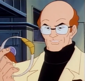 Clarence Boddicker in the animated series.