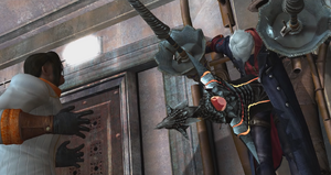 Agnus "killing" Nero.