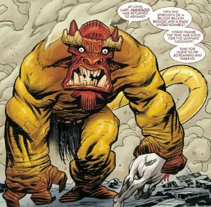 Mangog (Earth-616) sarjasta Mighty Thor Vol 1 700 001