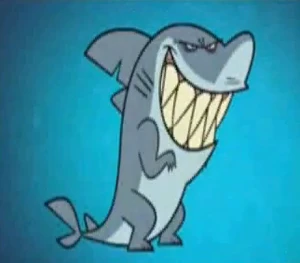 A mutant shark named Fang.