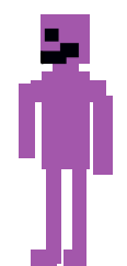 Purple Guy in one of the minigames.