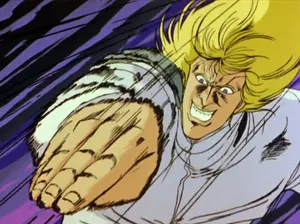 Shin's villainous breakdown, prepare to kill Kenshiro.