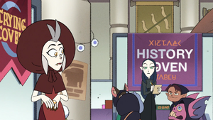 "Sister?" - Lilith noticing Eda.